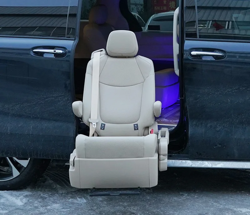 Customized products：Modified Car Seats Accessible with Safety & Leather Welfare for Disabled