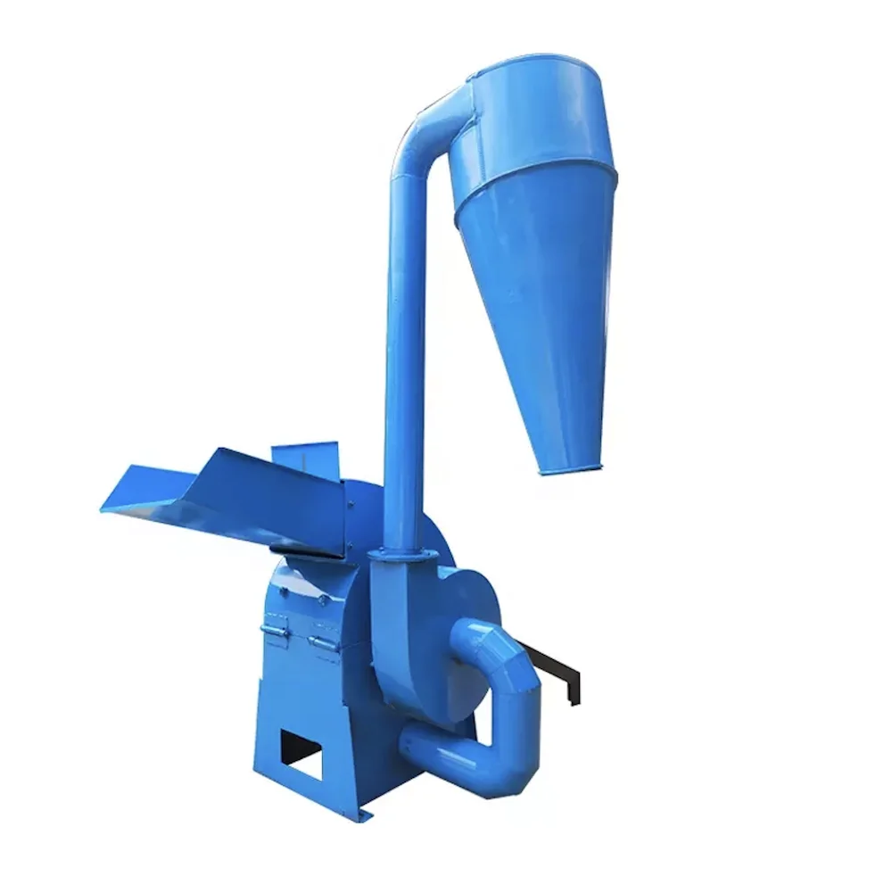 

Animal Feed Hammer Mill Crusher For Chicken Farm Wood Sawdust Chip Crushers Poultry Feed Processing Machines