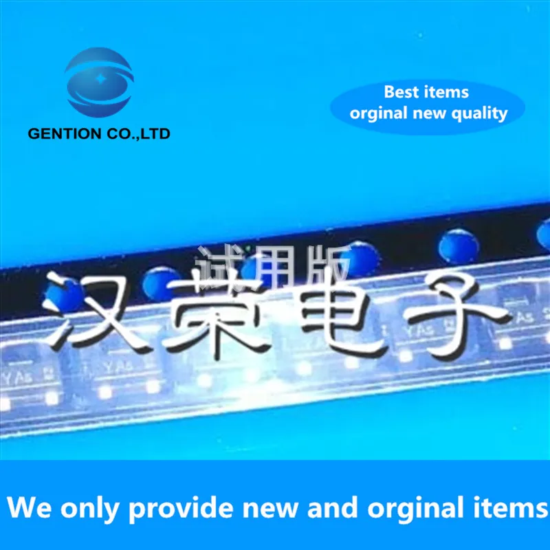 50PCS 100% New original BSS83P silk screen YAs SOT-23 60V 0.33A P channel ditch MOS tube field effect tube