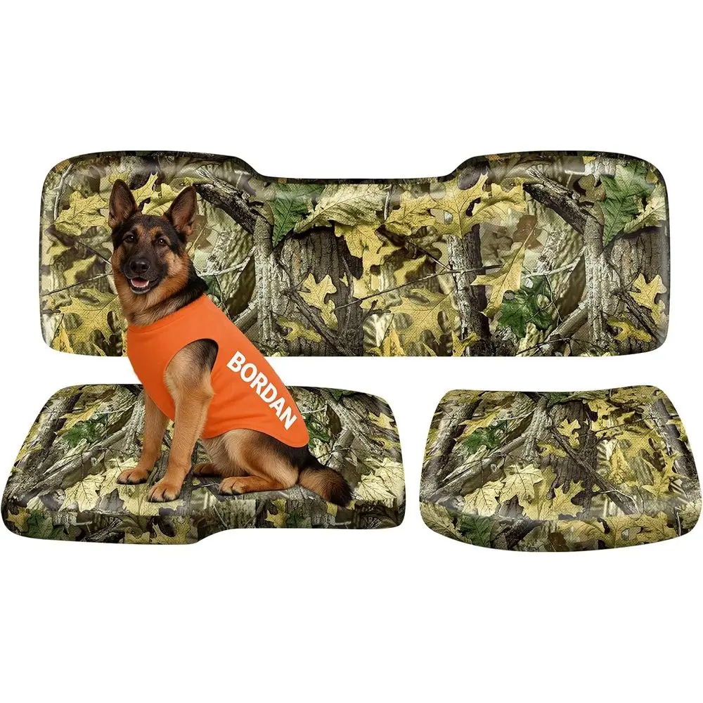 

Всепогодные камуфляжные чехлы для сидений UTV из ткани 1680D для моделей Ranger 1000 2017-2025 годов — комплект из 3 предметов для защиты