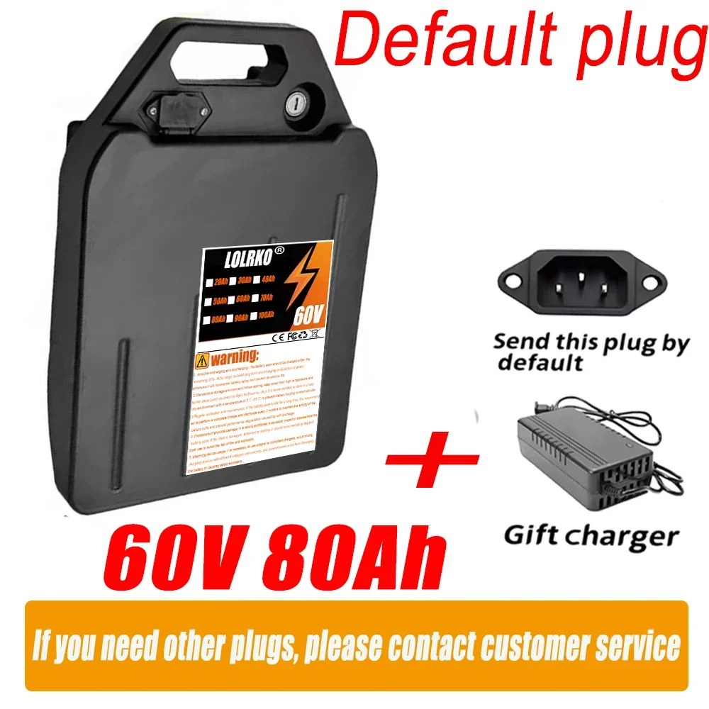 For Harley Citycoco 60V100Ah Electric Motorcycle Waterproof 18650 Lithium Battery Suitable For CityCoco Electric Scooter Battery image 3