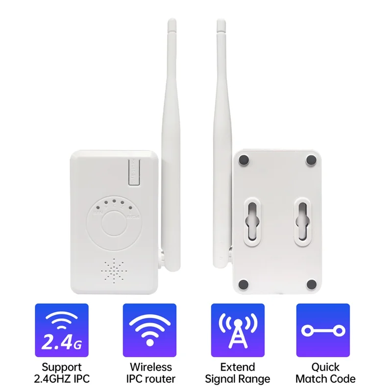 Imagem -06 - Ipc Router Wifi Range Extender Kit Sistema de Câmera de Segurança sem Fio Nvr Transmissão Melhorada Plug ue