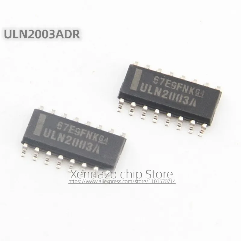 10pcs/lot ULN2003ADR ULN2003A SOP-16 package Darlington transistor array chip