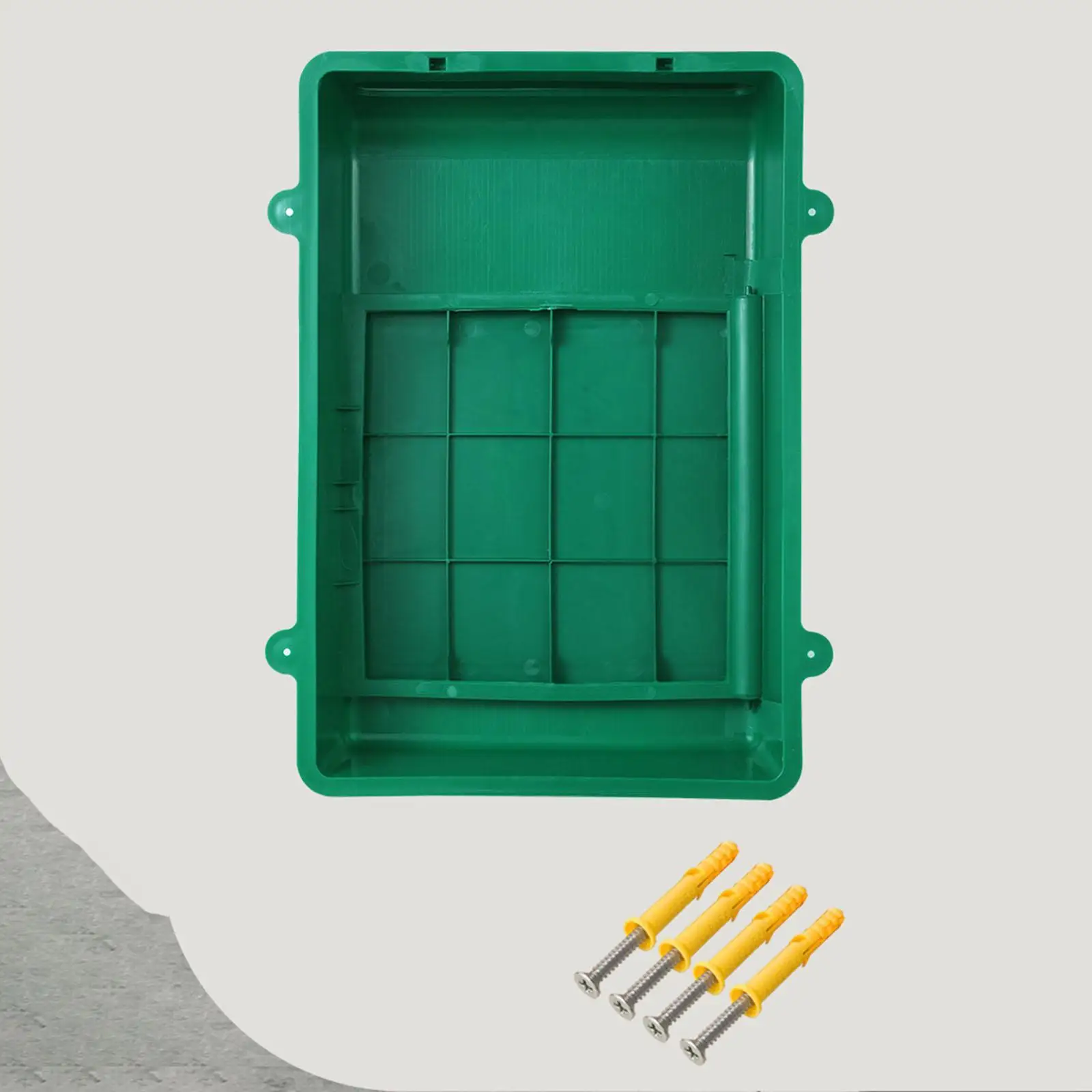 Wall Mounted Mailbox Postbox Suggestion Case Organizer Multipurpose Drop Box 34.5x26x7cm for Hotel Business Easily Install
