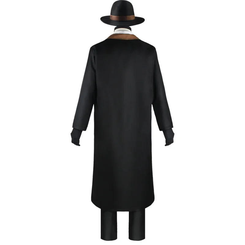 Nakahara Chuuya Cosplay Costume pour hommes adultes, olympiques d'Halloween, chemise, pantalon, manteau, chapeau, perruque, fête de carnaval, XC7843