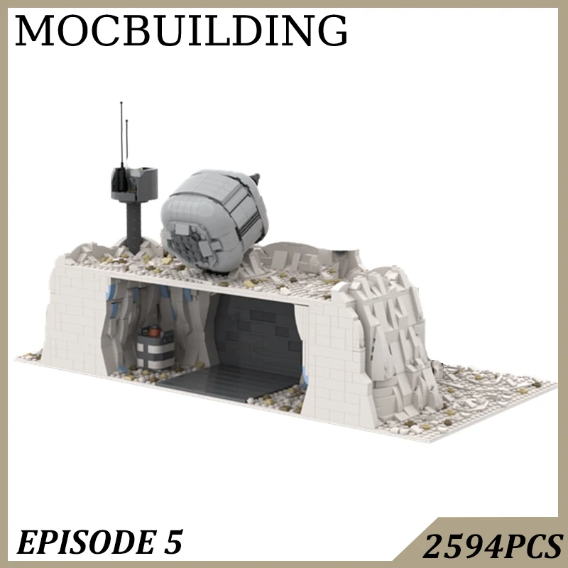 Episode 5 Battle Diorama MOCBUILDING Blocks Bricks Display Model Construction Toys Christmas Present Birthday Gift