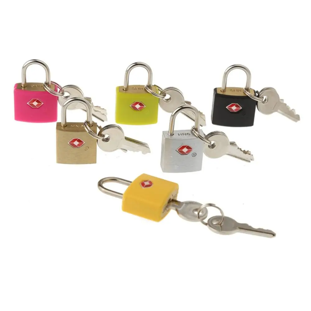 Mini Padlock Cabinet Locker TSA Customs Lock Security Tool Luggage Lock Combination Lock