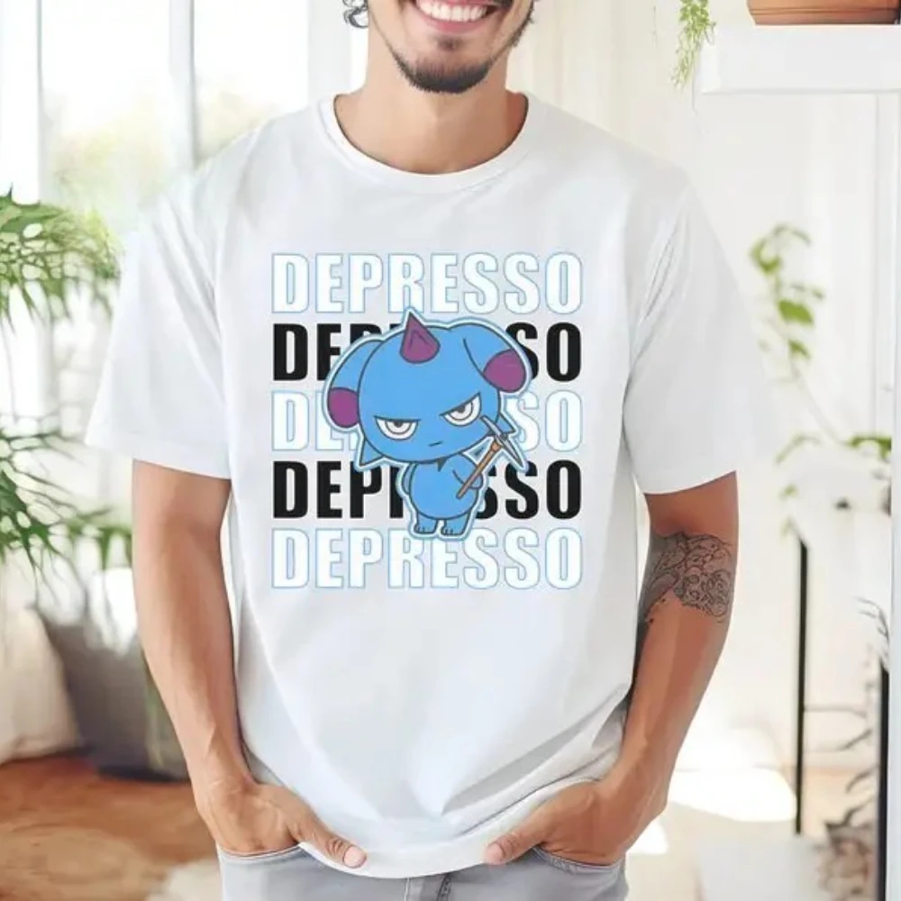 Palworld مستوحاة بندقية ديبرسو تي شيرت ألعاب للجنسين كل مباراة تي شيرت الألعاب البلوز هدية فريدة للاعبين لعبة فيديو الملابس