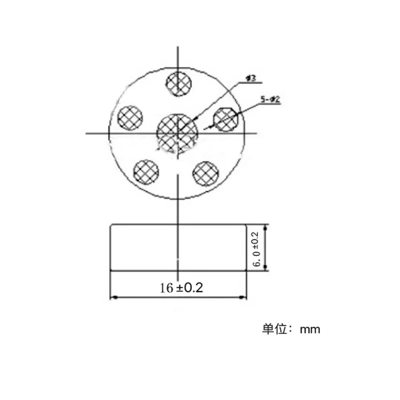 16mm 1660 microfone omnidirecional diafragma membrana grande anti-interferência redução de ruído host microfone capacitor duplo m