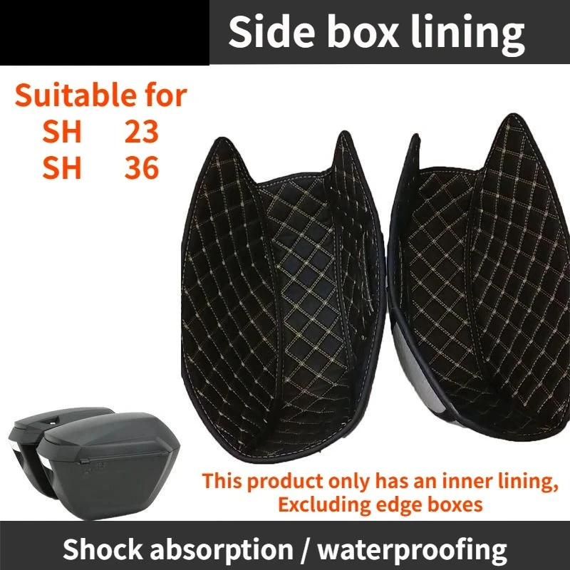

Подкладка внутри боковой коробки мотоцикла подходит для SH23 и SH36, устойчивые к царапинам и износостойкие бесшумные подушечки.