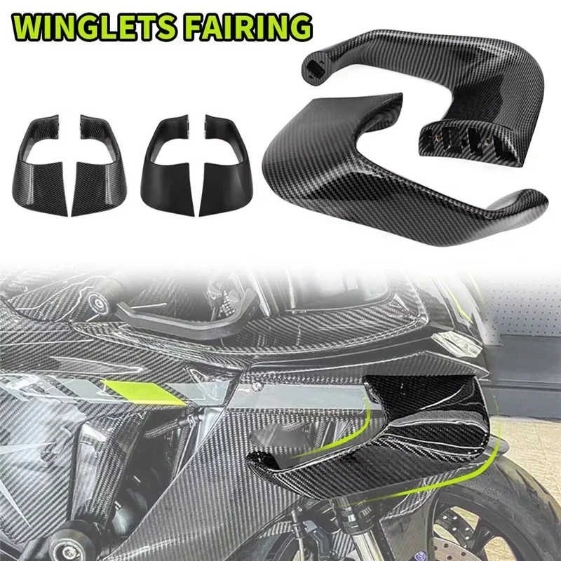 

Motorcycle Fixed Fairing Small Wing Spoiler Aerodynamic Wing For YZF R1 2015-2022 YZF R6 2017-2021