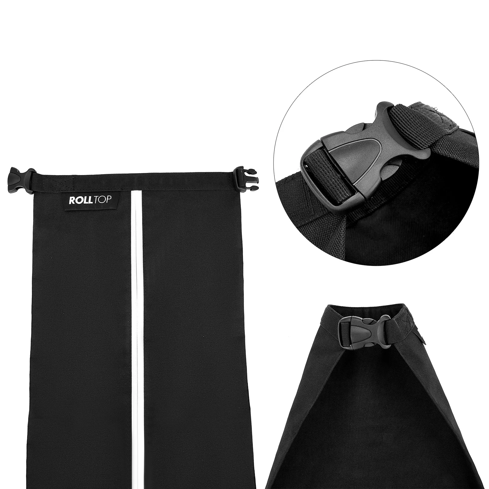 Snowboard-Tasche mit Rad, zum Aufbewahren und Transportieren von Snowboard bis 190 cm, 600D wasserdichte Oxford-High-End-Doppelrollen-Reisetasche