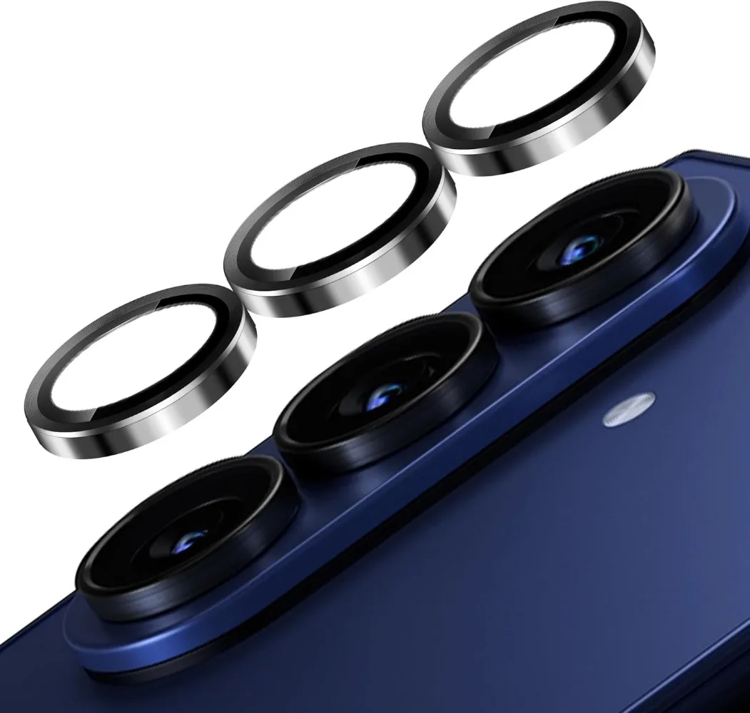 3/2/1Sets Alloy Metal Ring Glass Camera Lens Protector for Samsung Galaxy Z Fold 7 /Flid 7 One-Step Easy Installation Lens Cover