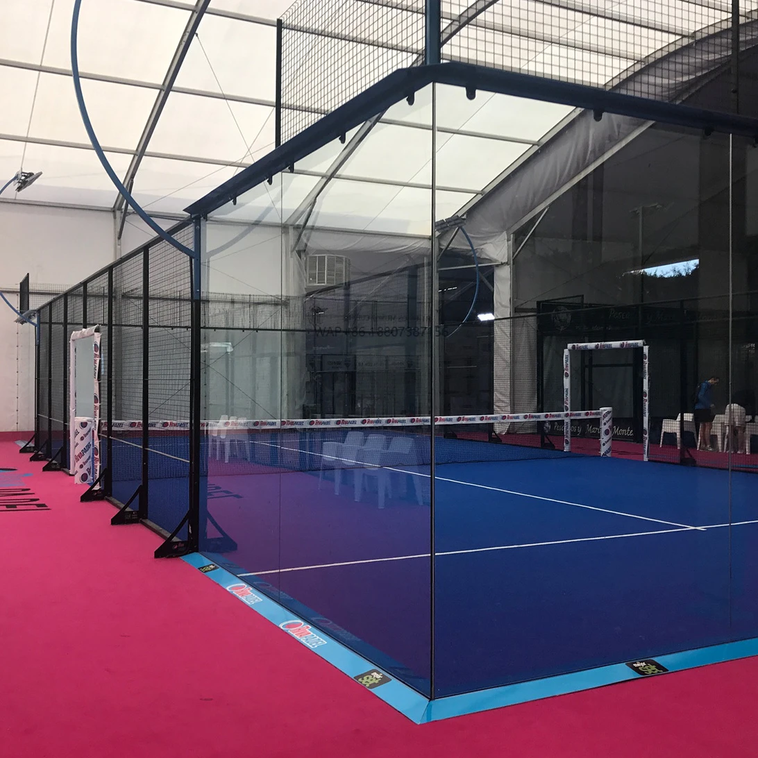 China Factory  Padel Tennis Court for Indoor or Outdoor Paddle Tennis