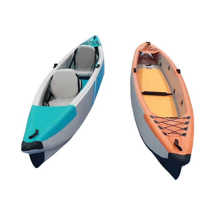 New Hot Sale 2 person Hydro-Force Lite-Rapid X2  Inflatable Kayak Set Boat