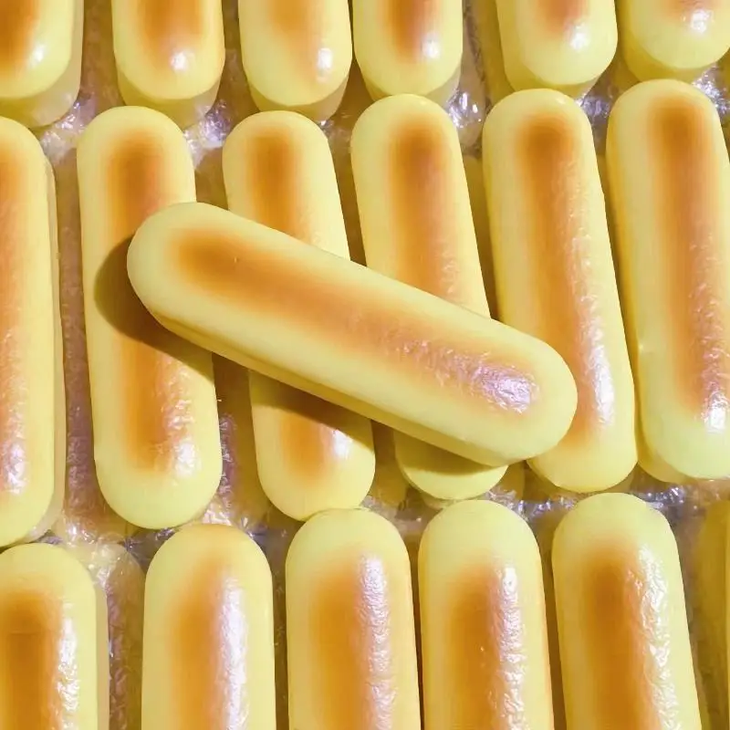 Simulated Bread Stick Squeeze Toy Soft Slow Rebound Stress Relief Prop for Kids Adults Office School Anxiety Relief