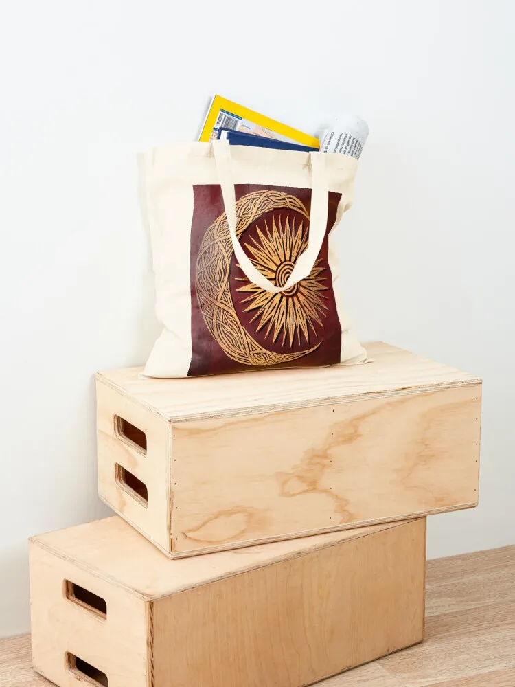 The Moon & The Sun Tote Bag حقيبة نسائية حقائب توصيل مجانية حقائب قماش حقيبة حمل