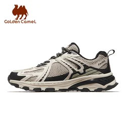 GOLDEN CAMEL Running Shoes Men Women Sneakers Breathable Non-slip Cushioning All-terrain Hiking Shoes Retro Casual Sports Shoes