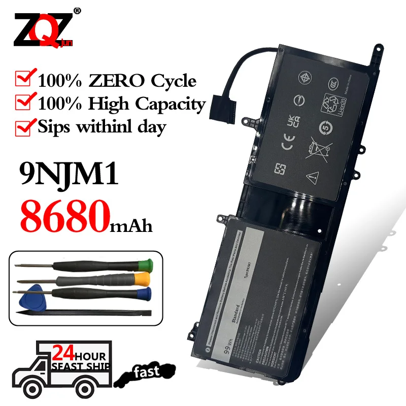 

9NJM1 99WH Аккумулятор для ноутбука Dell Alienware 15 R3 R4 17 R5 серии MG2YH HF250 0546FF 0HF250 44T2R P69F002 P69F P31E001
