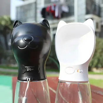 Přenosná láhev na vodu pro psy 480 ml, malá, střední, velká, pro psy, cestovní, miska na pití pro domácí mazlíčky, venkovní, pro domácí mazlíčky, dávkovač vody, potřeby pro buldoky 10 nejlepší prodej vodní bullet - №9