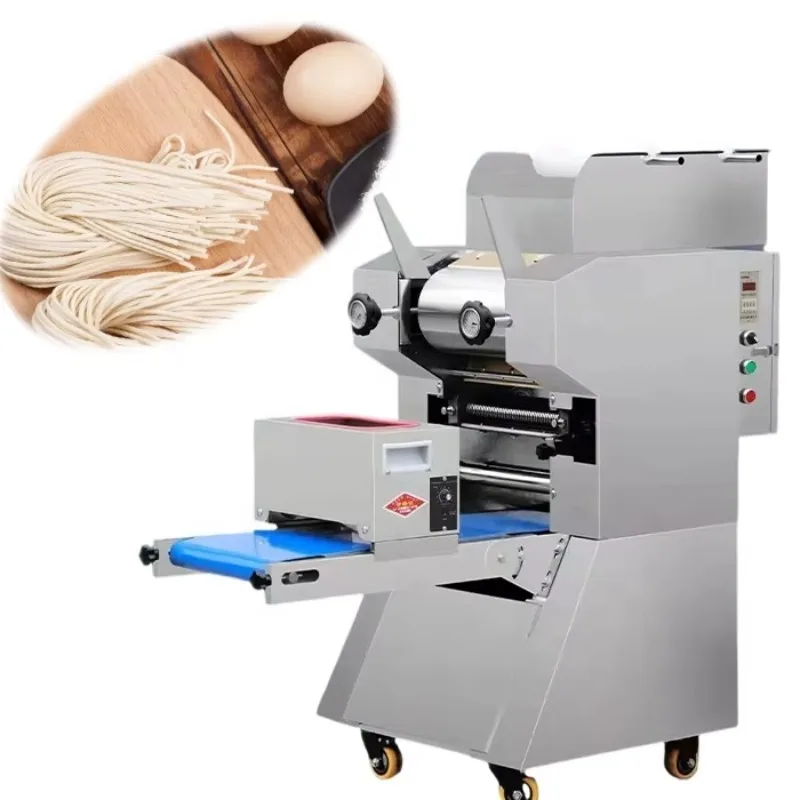 Fresh Pasta Noodles Maker Making Machine  Spaghetti Macaroni Automatic Dough Noodle Machine