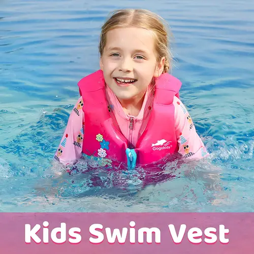 Imagen 2 del producto Chaleco salvavidas para niños, ayuda para nadar a la deriva, deportes acuáticos, flotabilidad, chico, aprender a nadar, chalecos salvavidas de seguridad