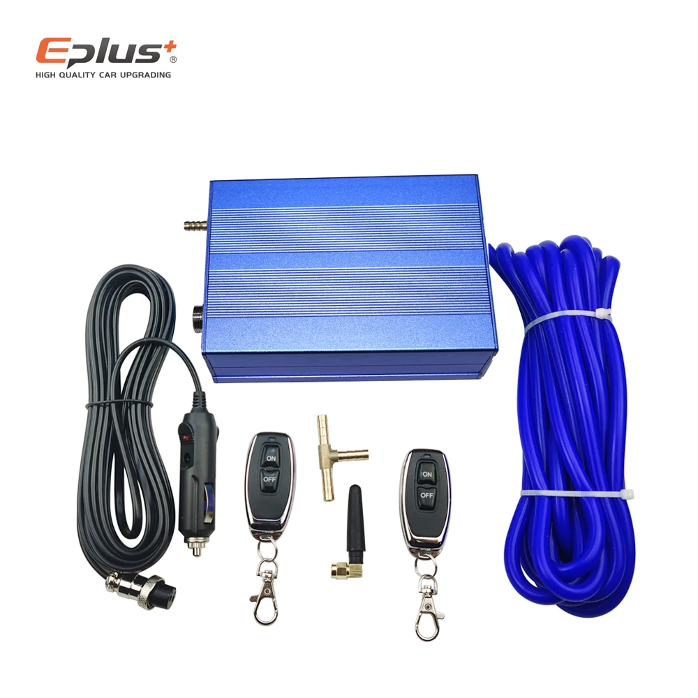 EPLUS Car Exhaust Pipe System Valve dampers Control Sets Vacuum Controller Device Remote Controller Switch Universal