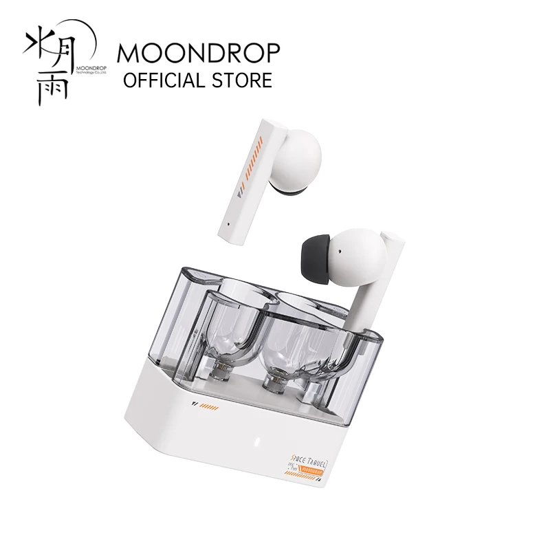 MOONDROP Space Travel TWS Słuchawki Bluetooth 5.3 z redukcją szumów Prawdziwe bezprzewodowe słuchawki stereo IEM