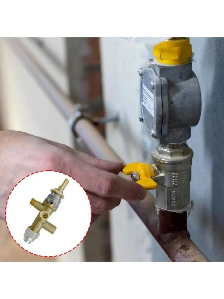 

652F Room Space Heater Main Control Valves Gas Patio Heater Control Valves for Low Pressure Gas Patio Burners Connection