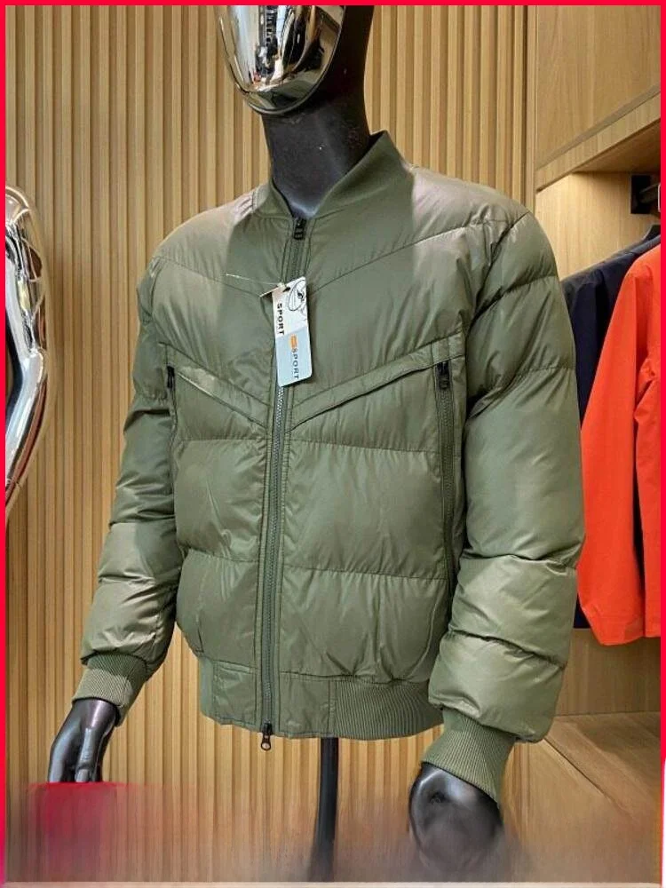 

Outdoor Functionali Cotton Jaet Lightweight Breathable Water Resistant Windproof Baseball Collar ex Faionable Cotto...