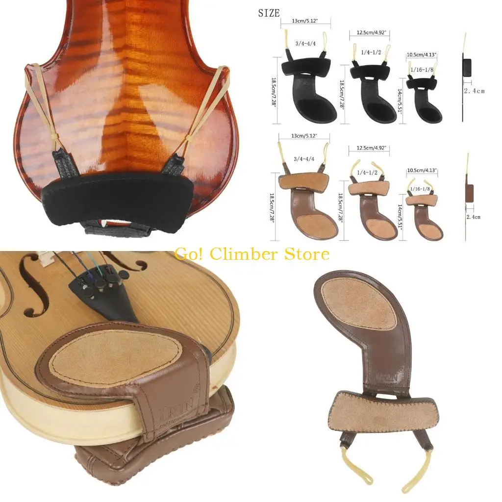

Q84C Violin Chin Rest Pad Soft Cover Protector Violin Shoulder Rest Pad Replacement Soft Violin Shoulder Rest Protector