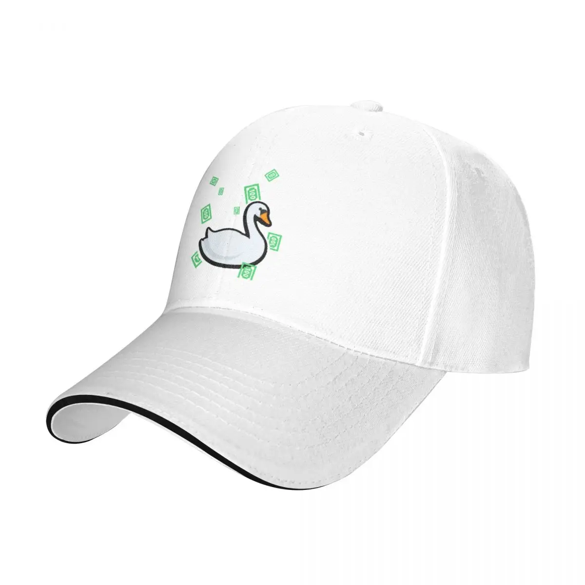 Swan Money Super Auto Pets Baseball Cap dad hat Luxury Man Hat sun hat fashionable Women's Golf Wear Men's