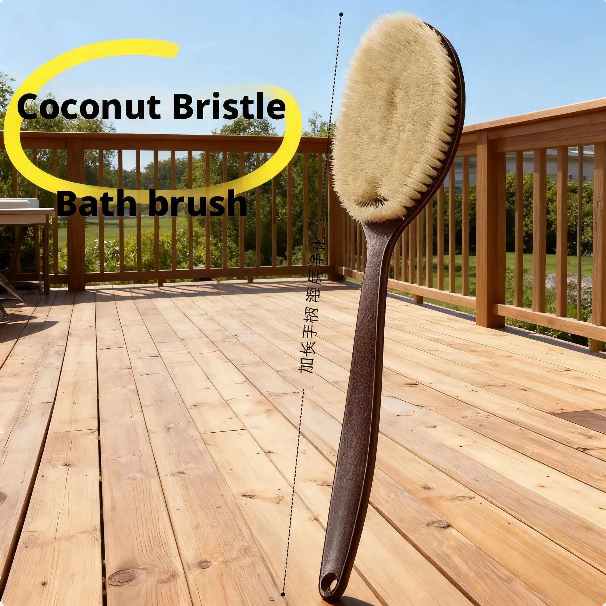 

Щетки для тела в ванной комнате, длинная ручка, щетки для ванны с натуральной щетиной, отшелушивающий массажер с деревянной ручкой, инструмент для сухой чистки душа