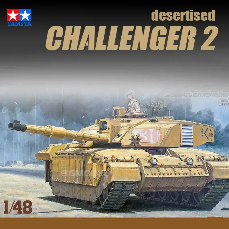 

Модель танка Tamiya 32601, масштабная модель 1/48, модель основного боевого танка Британского Challenger 2, модель для военной коллекции хобби, сделай сам