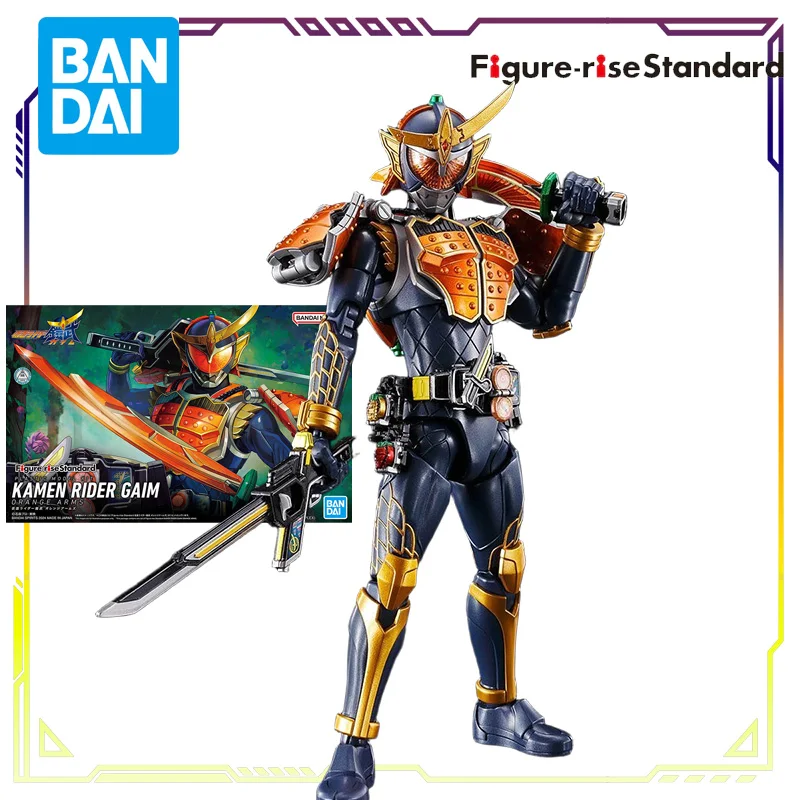 

BANDAI Оригинальная фигурка Rise Standard Kamen Rider Armor, боевая оранжевая броня, экшн-фигурка в сборе, модель игрушки, подарки для мальчиков