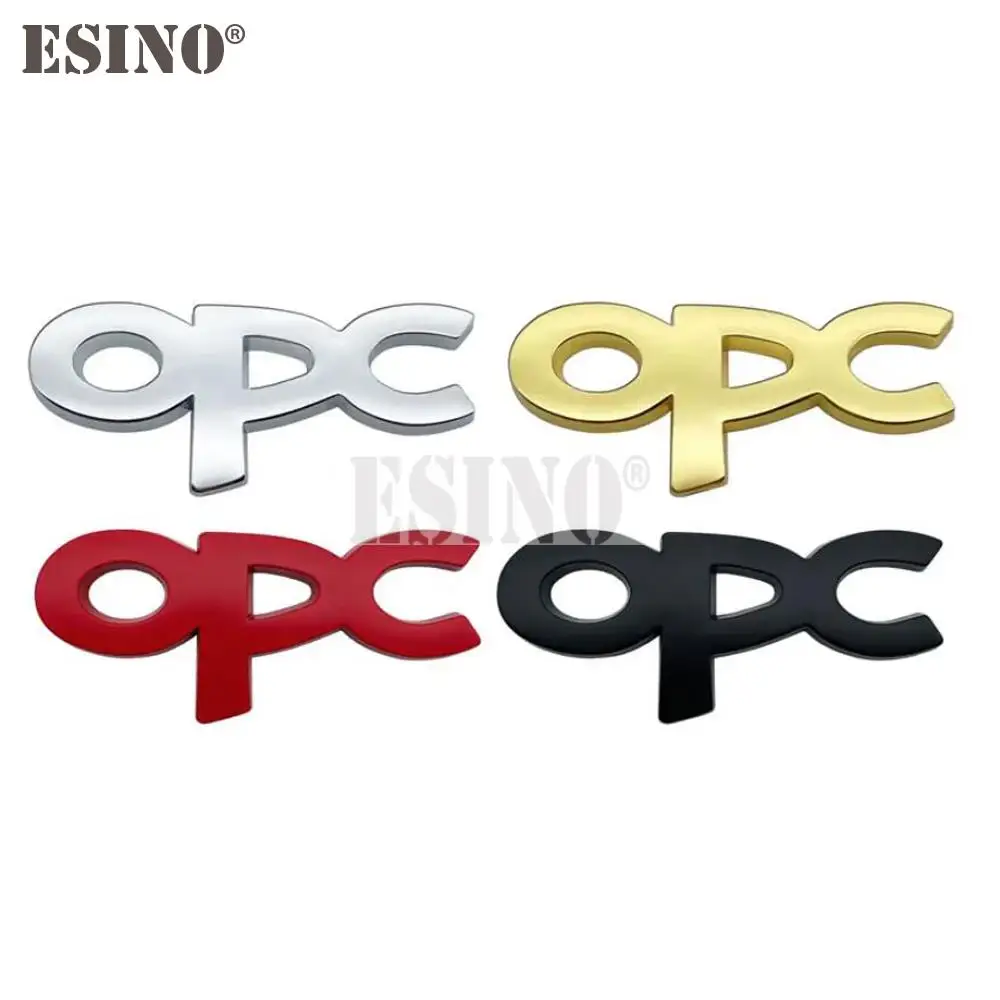 Car Styling OPC Line 3D Metal Zinc Alloy Car Badge Body Fender Adhesive Emblem for Opel Antara Astra Insignia Corsa Mokka Vectra