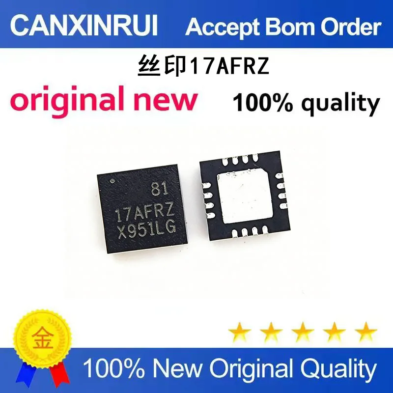 

(5-100 Pieces) Original ISL8117AFRZ-T silk screen 17AFRZ QFN16 power switch controller chip IC