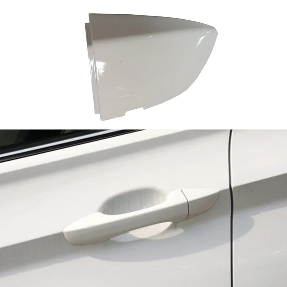 New White Black Silver Gold Driver Door Lock Cylinder Handle Cap Cover Trim 17A837879 For VW Jetta A7 MK7 GLI R-line 2019-2023