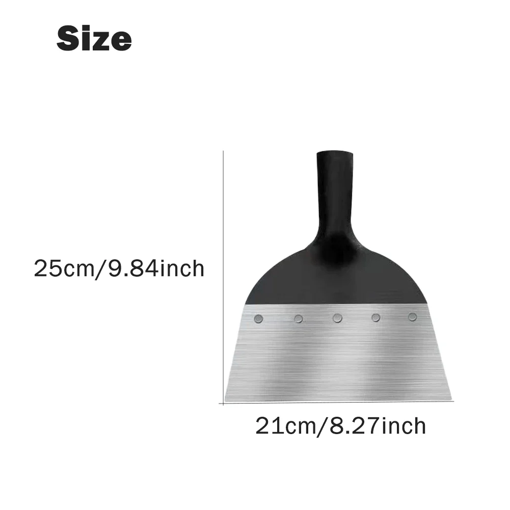 Trowel Multifunctional Outdoor Steel Flat Ice Sharp Garden Cleaning Shovel Farm