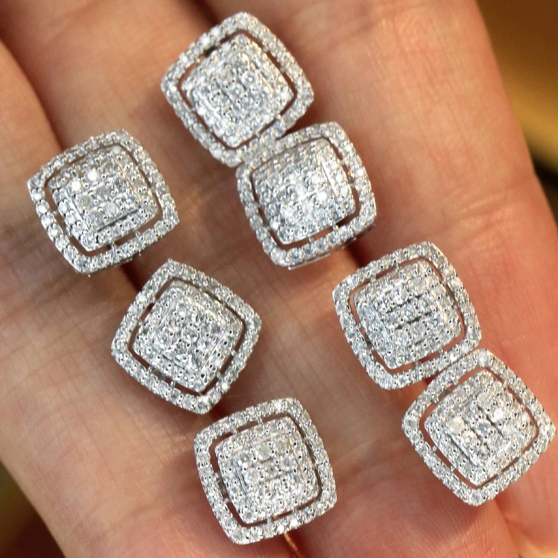 Kazuo luksusowa biżuteria z 18 – Diamond Stud Earrings recenzja i cena