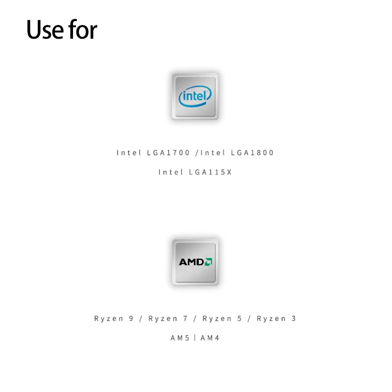 Bykski 0.08mm Radiator Wodny z Mikrokanalami, Akrylowy Blok Wodny CPU do INTEL LGA1700/1800/115X/ AMD Ryzen 9 AM5 AM4 — zdjęcie produktu 4