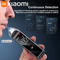 Xiaomi Automatic Alcohol Tester Professional Breath Alcohol Tester Rechargeable Breathalyzer Alcohol Test Tools MIJIA New