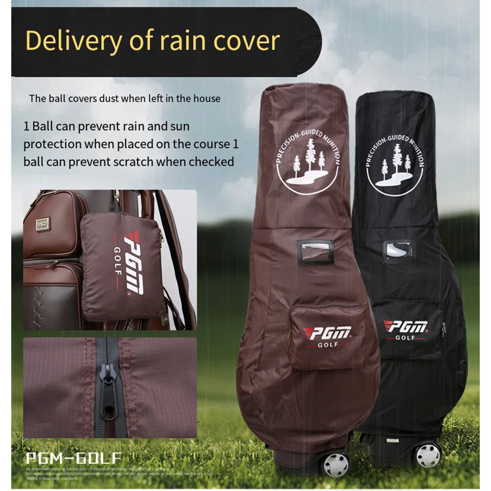 PGM Golf SR II Super Fiber Telescopic Ball Bag Waterproof Durable Microfiber Leather Hard Shell Multifunctional Ball Pack 골프백