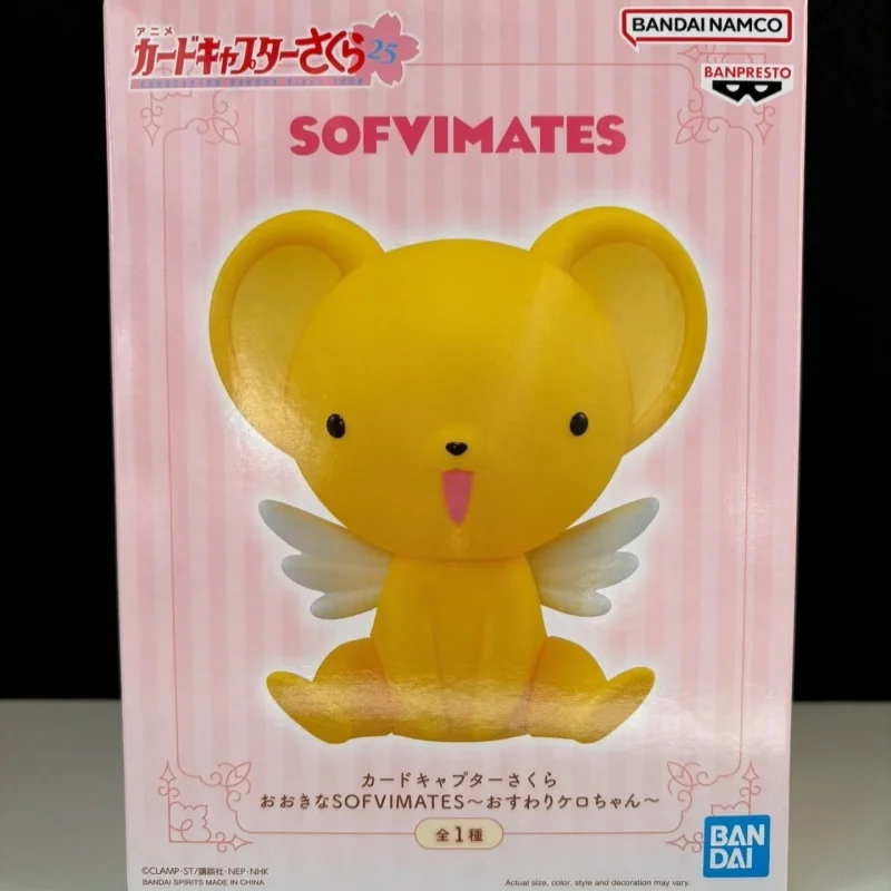 오리지널 반다이 반프레스토 카드 캡쳐 사쿠라 매직 카드 기노모토 사쿠라 PVC 모델 애니메이션 피규어 모델 데스크탑 장식 인형 장난감