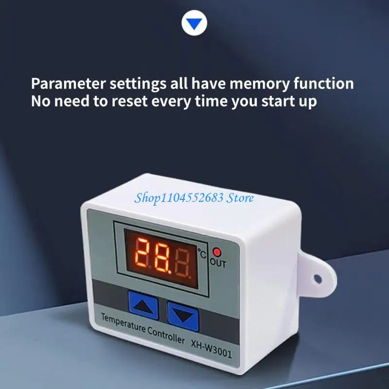 Y6GDアップグレードXHW3001コントローラーヨーロッパ/米国プラグ温度制御スイッチABS