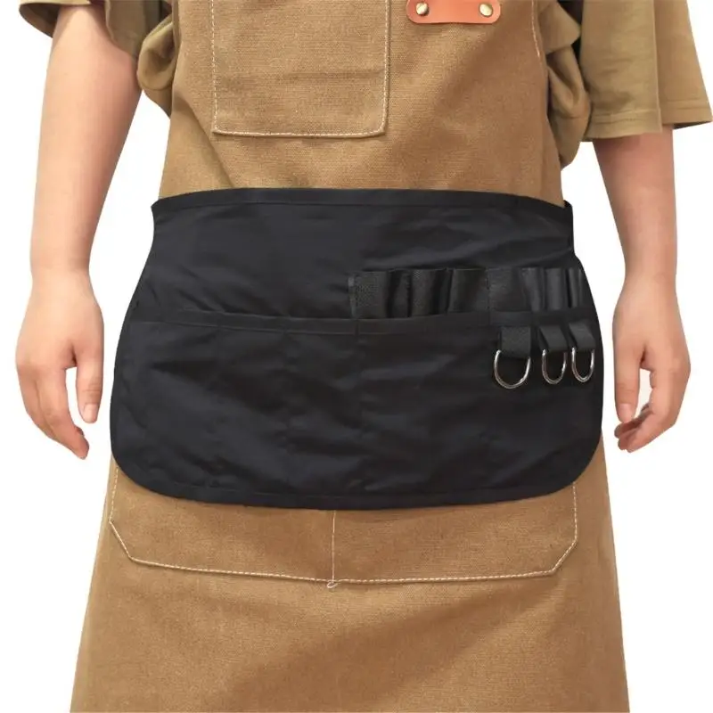 39BD Adjustable Waist Apron Service Apron with Pocket Beauty Salon Apron Hair Styling Apron Makeup Apron For Hairdressers