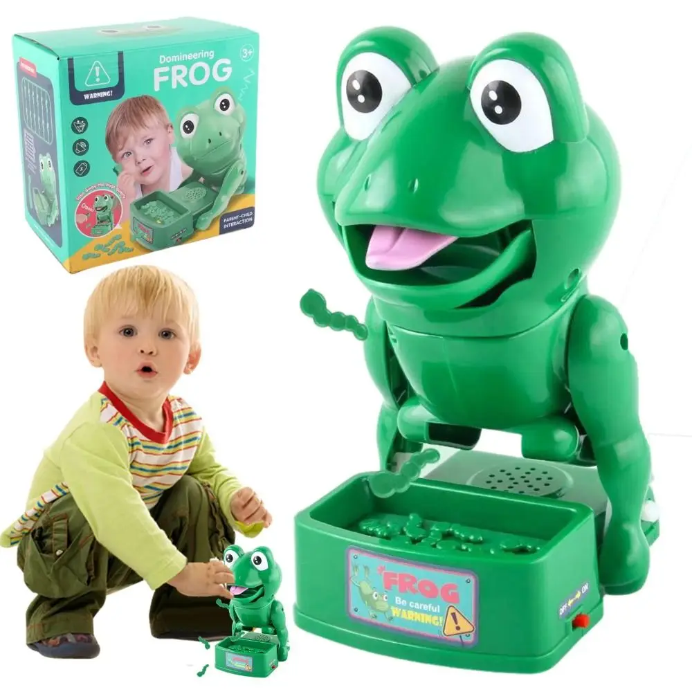 Plastics Stealing Insect Frog Biting Prank Toys Simulation Electric Finger Bite Scary Game Collection Multifunctional