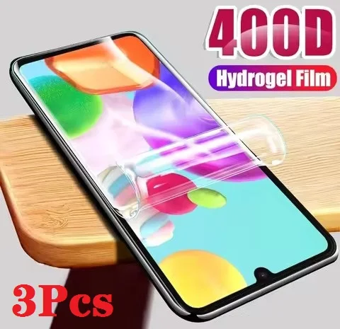 3 قطعة فيلم هيدروجيل لهاتف انفينيكس هوت 50 40 30 برو بلس بلاي NFC 30i 40i 50i واقي للشاشة