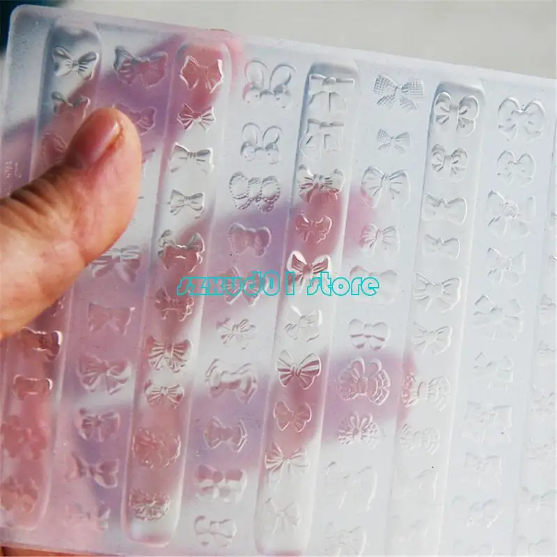 

1XCA Clear Sturdy Silicone Mould for Lovely Bowknot Art and Craft Supplies