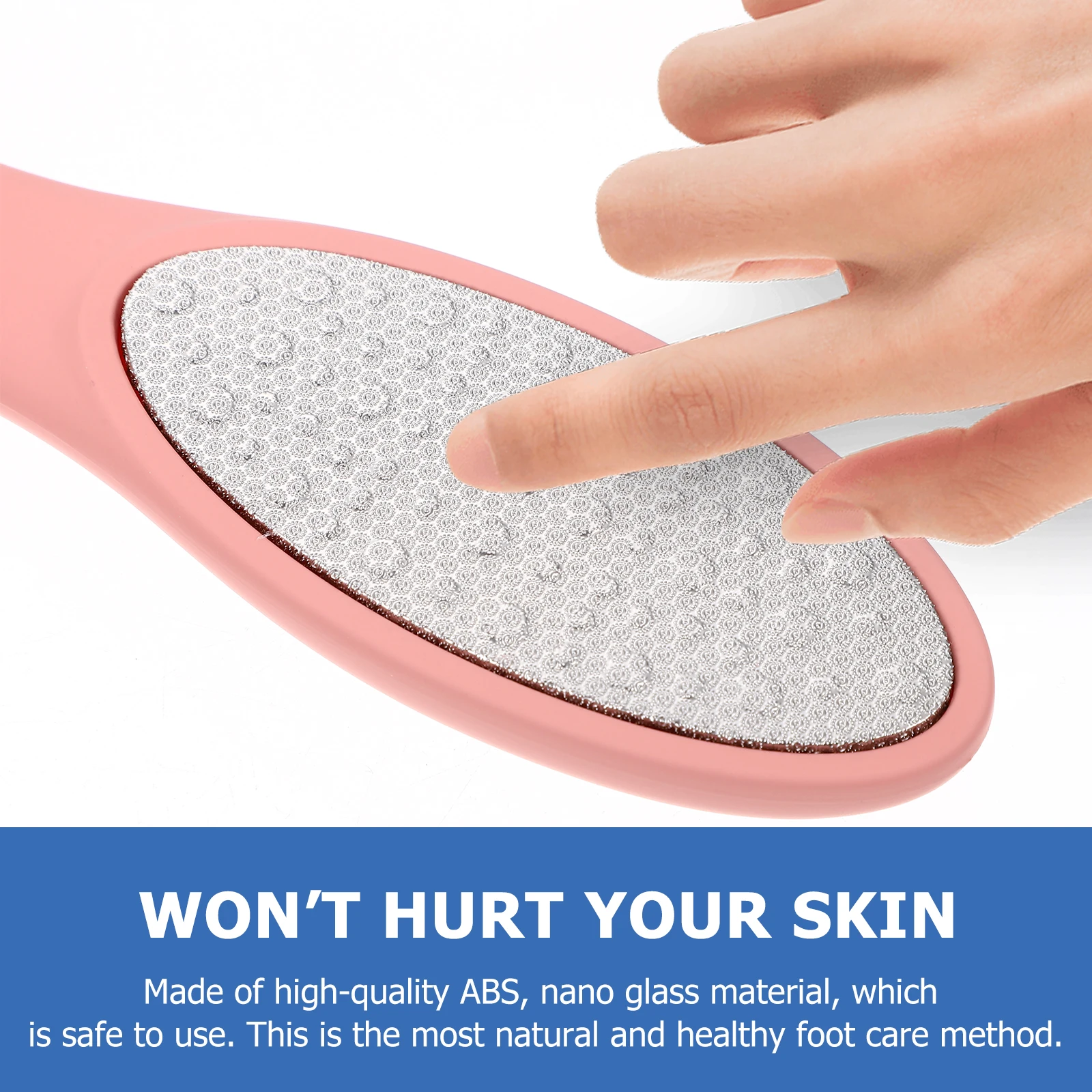 

Glass File Foot Rub Grinder Pumice Scrubber Remover Files Nano Calloused Feet Tool Dry Skin Scruber